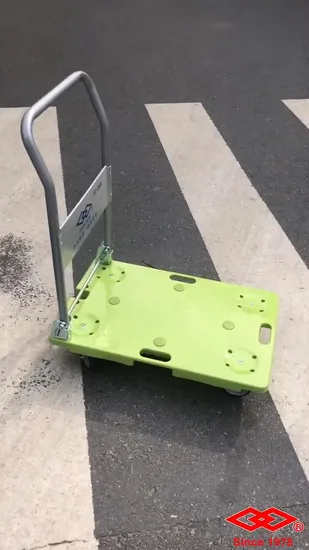 Carrinho dobrável para escalada de escadas, plataforma multifuncional de alumínio, caminhão manual