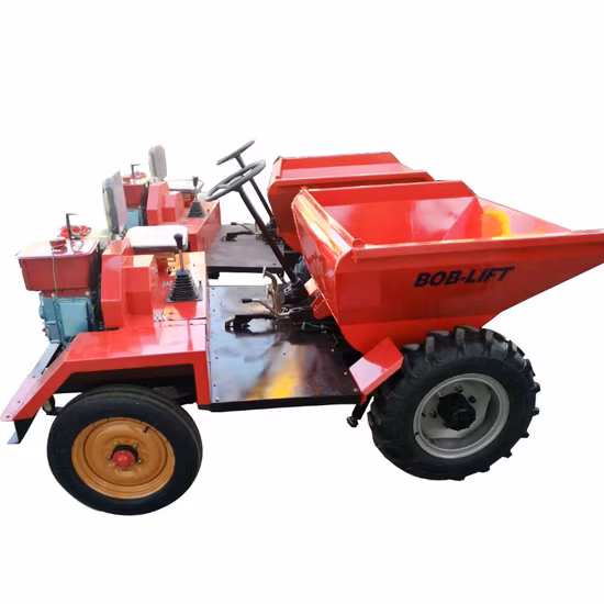 Mini dumper manual de jardim de 1 tonelada para venda